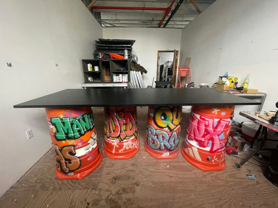 Cone Table - Adidas Flagship NYC — view 3